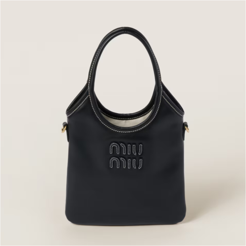 Miu Miu Ivy Leather Handbag