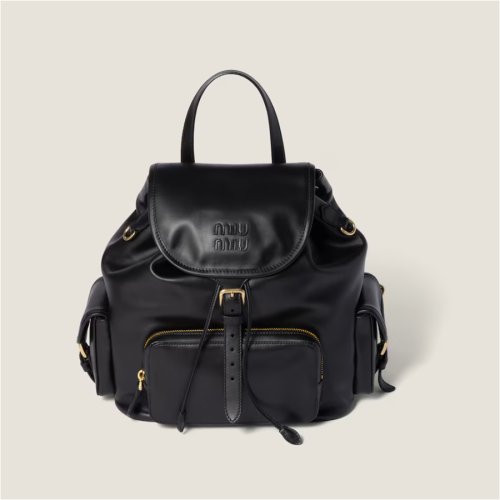 Miu Miu Leather Backpack
