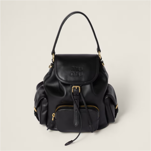 Miu Miu Leather Backpack Small