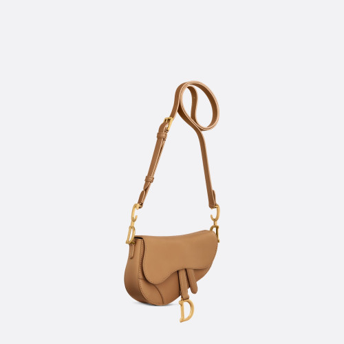 Dior Mini Saddle Bag with Strap