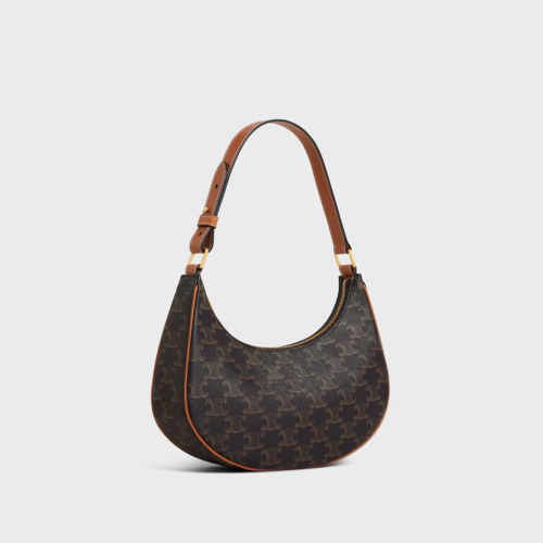 Celine Ava Bag IN Triomphe Canvas and calfskin