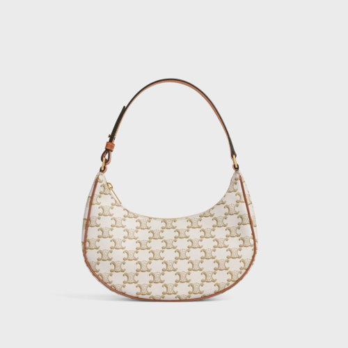 Celine Ava Bag IN Triomphe Canvas and calfskin