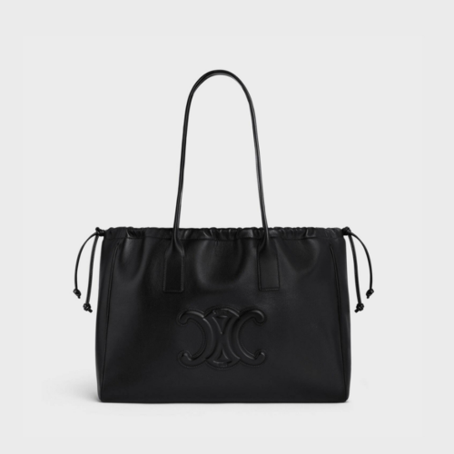 Celine Cabas Drawstring Cuir Triomphe Tote Bag IN SMOOTH CALFSKIN