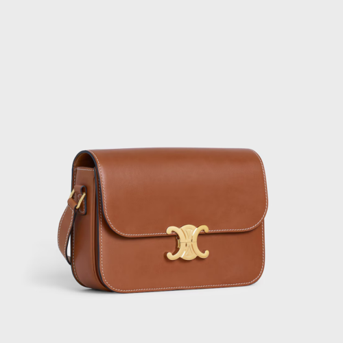 Celine Classique Triomphe Bag IN Natural Calfskin