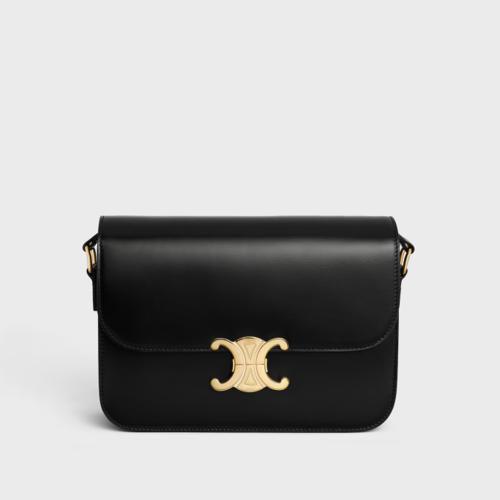 Celine Classique Triomphe Bag IN shiny calfskin