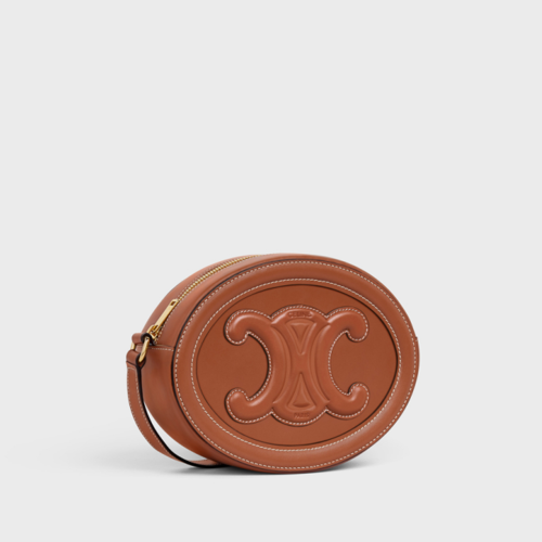 Celine Crossbody Oval Purse Cuir Triomphe IN SMOOTH CALFSKIN