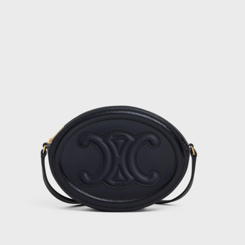 Celine Crossbody Oval Purse Cuir Triomphe IN SMOOTH CALFSKIN