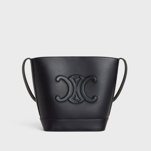 Celine Cuir Triomphe Small Bucket Bag