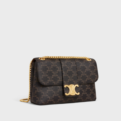 Celine Medium Victoire Bag IN TRIOMPHE CANVAS