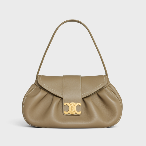 Celine Medium Polly Bag in SUPPLE CALFSKIN