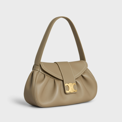 Celine Medium Polly Bag in SUPPLE CALFSKIN