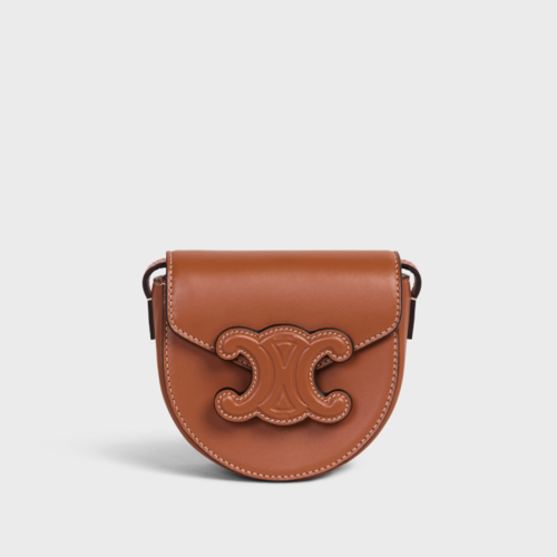 Celine Mini Besace Cuir Triomphe in Smooth calfskin