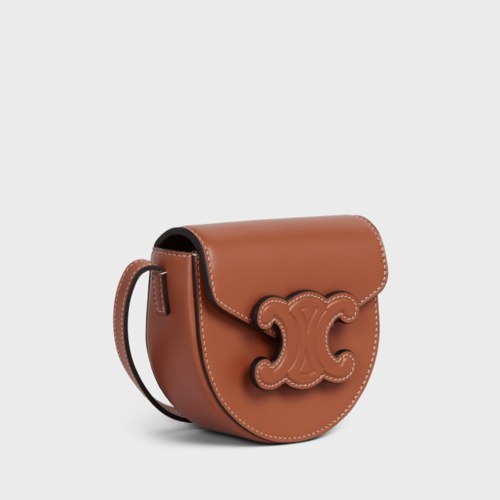 Celine Mini Besace Cuir Triomphe in Smooth calfskin
