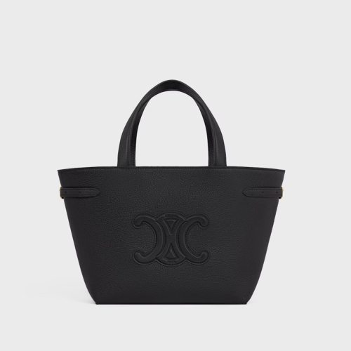 Celine Mini Cabas Anais Cuir Triomphe in Grained calfskin