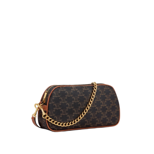 Celine Multi Bag In Triomphe Canvas And Calfskin