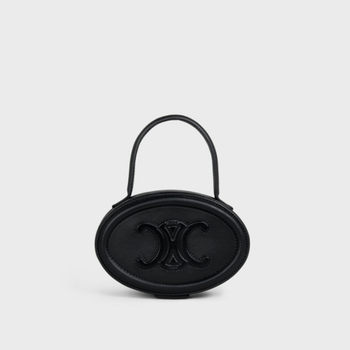 Celine Oval Minaudiere Cuir Triomphe Bag