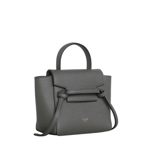 Celine Pico Belt Bag In Grained Calfskin