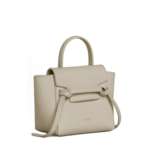 Celine Pico Belt Bag In Grained Calfskin
