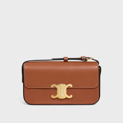 Celine Shoulder Bag Claude IN Natural Calfskin