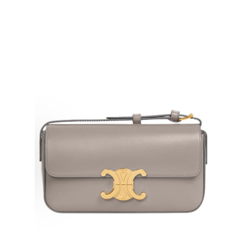 Celine Shoulder Bag Claude in shiny calfskin