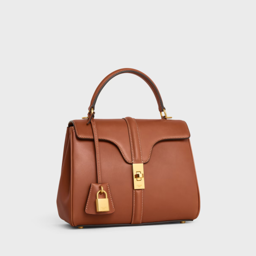 Celine Small 16 Bag IN natural calfskin