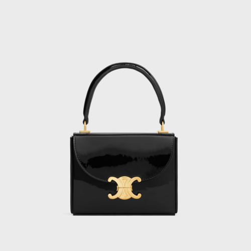 Celine Small Box Blandine IN PATENT CALFSKIN