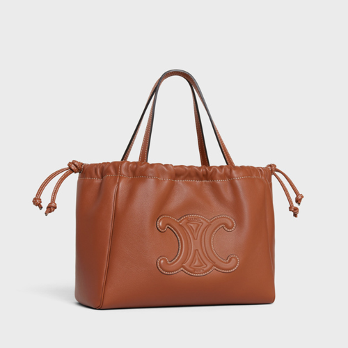 Celine Small Cabas Drawstring Cuir Triomphe IN SMOOTH CALFSKIN