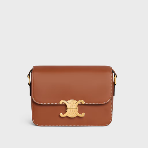 Celine Teen Triomphe Bag IN Natural Calfskin