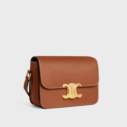 Celine Teen Triomphe Bag IN Natural Calfskin