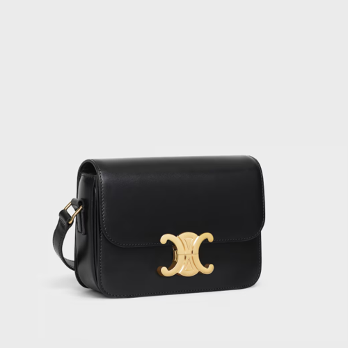 Celine Teen Triomphe Bag IN shiny calfskin