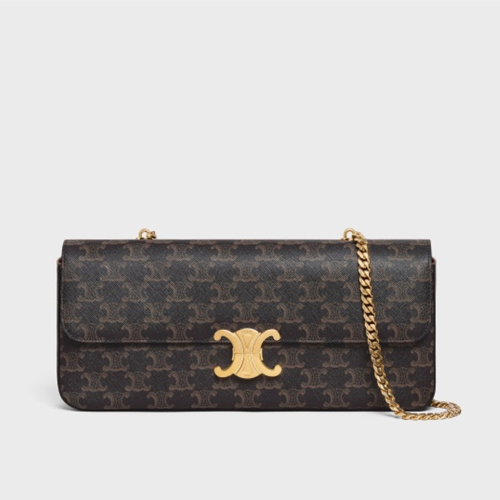Celine Triomphe Chain Shoulder Bag