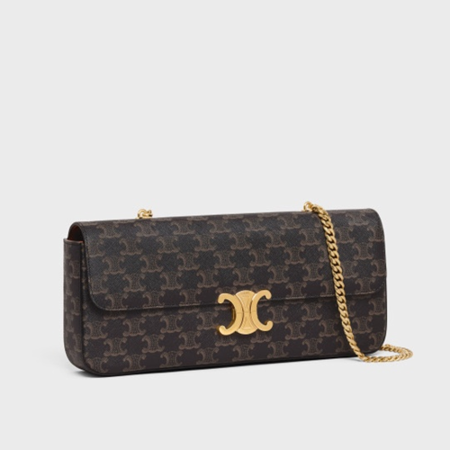 Celine Triomphe Chain Shoulder Bag