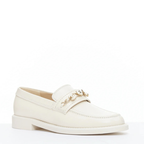 CHANEL 22C Heart Flower Chain Leather Ropper