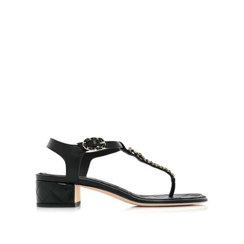 CHANEL Tonkroche Ramskin Black