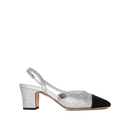 CHANEL Two-Tone Sling Bag Middle