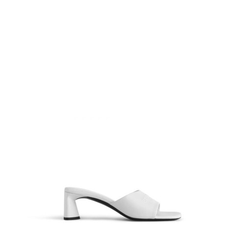 BALENCIAGA WOMENS DUTY FREE SANDAL IN WHITE