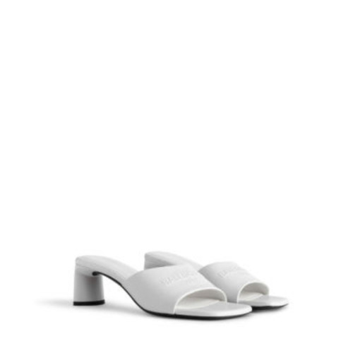 BALENCIAGA WOMENS DUTY FREE SANDAL IN WHITE