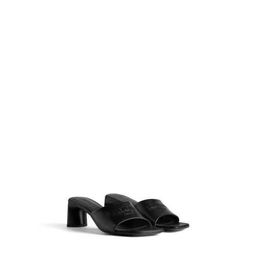 BALENCIAGA WOMENS DUTY FREE SANDAL IN BLACK
