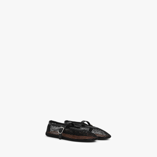 Alaia BALLET FLATS IN FISHNET