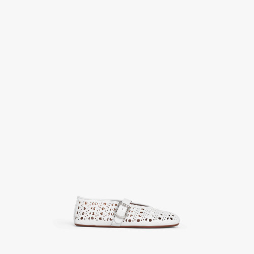 Alaia BALLET FLATS IN VIENNE LAMBSKIN