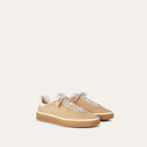 Loro Piana Tennis Walk Sneaker Suede Calf Split