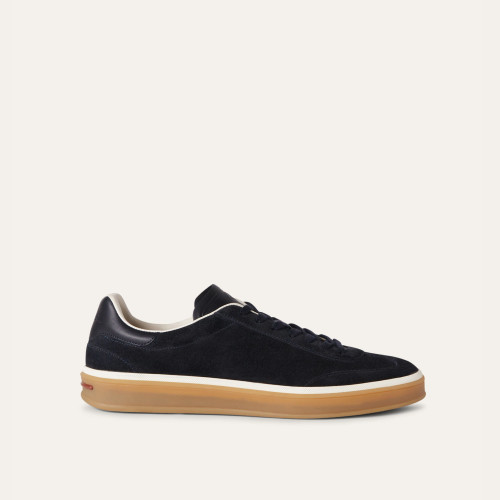 Loro Piana Tennis Walk Sneaker Suede Calf Split