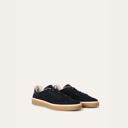 Loro Piana Tennis Walk Sneaker Suede Calf Split