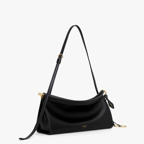 ALAIA LE CLICK EAST WEST MEDIUM BAG IN LEATHER