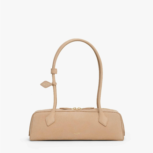ALAIA LE TECKEL MEDIUM BAG IN NUBUCK