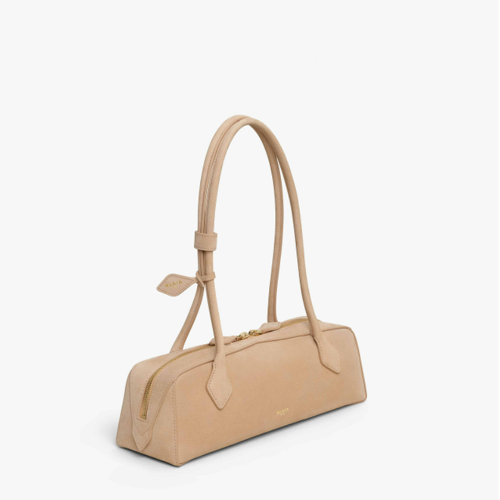 ALAIA LE TECKEL MEDIUM BAG IN NUBUCK
