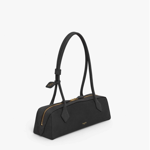 ALAIA LE TECKEL MEDIUM BAG IN NUBUCK