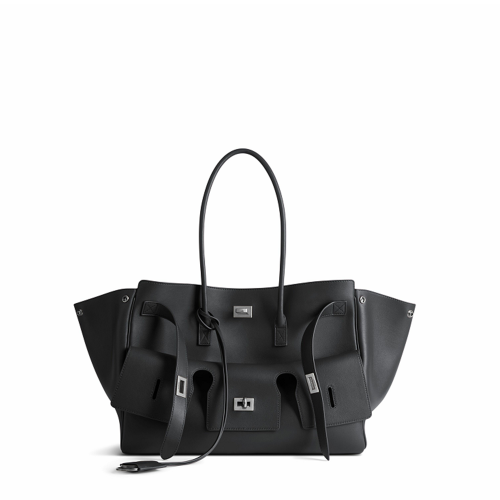 Balenciaga Bel Air Medium Carry All Bag in Black