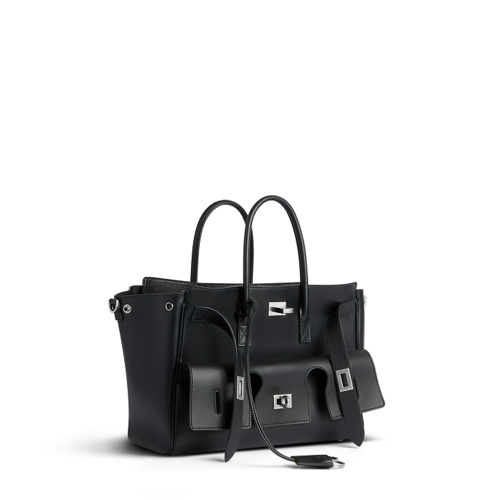 Balenciaga Bel Air Small Carry All Bag in Black