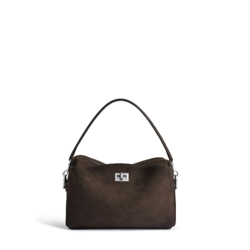 Balenciaga Mens Rodeo Camera Bag in Light Espresso